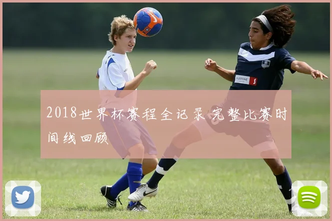 2018世界杯赛程全记录 完整比赛时间线回顾
